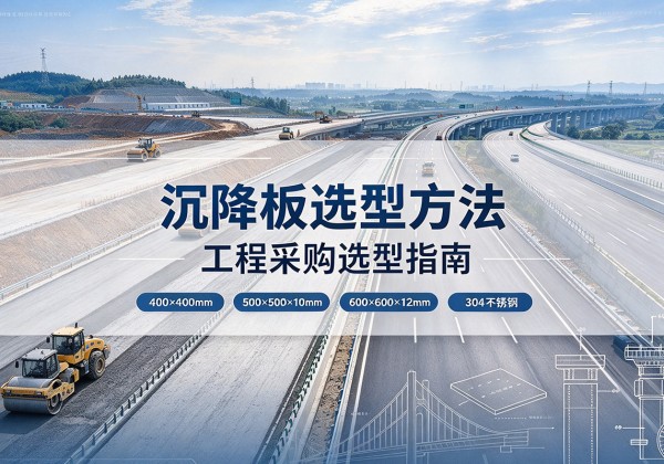 诸城沉降板选择方法