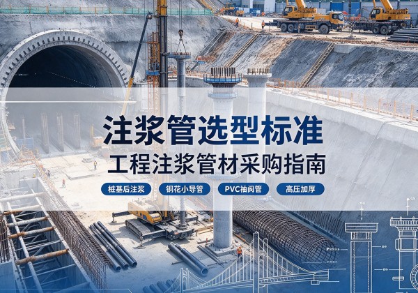 诸城注浆管选型标准