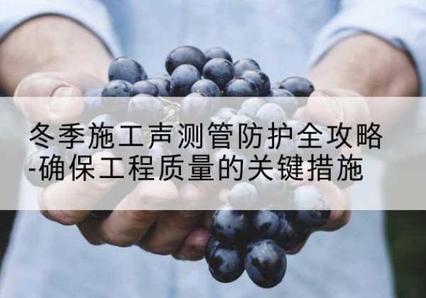 诸城冬季施工声测管有哪些防护要点？-冬季施工声测管防护全攻略-确保工程质量的关键措施